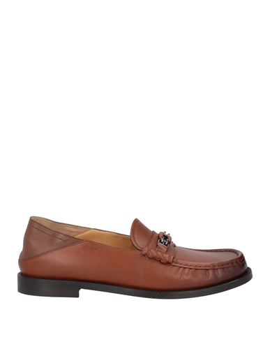 Bally Man Loafers Tan Size 9 Calfskin In Brown