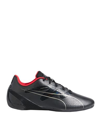 Puma X Ferrari Man Sneakers Black Size 7.5 Polyurethane In Black