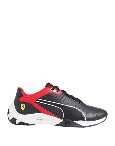 Puma X Ferrari Man Sneakers Black Size 10 Polyester In Black