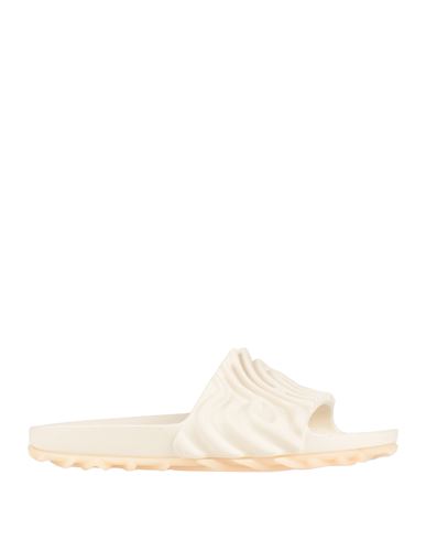 Crocs Man Sandals Off White Size 7 Rubber In Off White