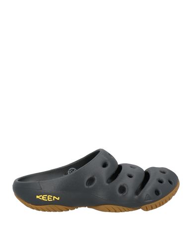 Keen Man Mules & Clogs Black Size 8 Rubber In Black