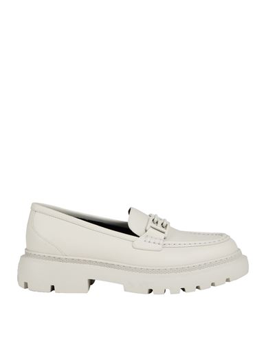 Bally Woman Loafers Light Grey Size 8.5 Calfskin In Gray
