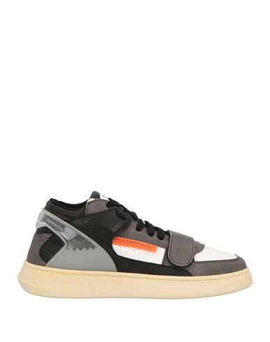 Run Of Man Sneakers Charcoal Size 9 Leather