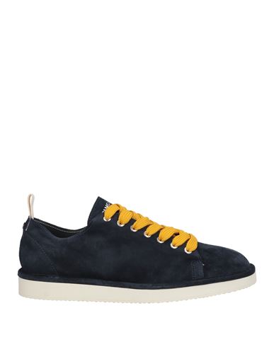 Pànchic Panchic Man Sneakers Midnight Blue Size 7 Leather In Blue