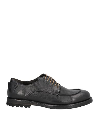 LE RUEMARCEL LE RUEMARCEL MAN LACE-UP SHOES BLACK SIZE 7 LEATHER 