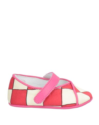 Pucci Woman Newborn Shoes Red Size 9 Textile Fibers In Red