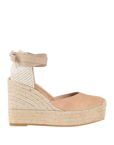 Paloma Barceló Woman Espadrilles Beige Size 8 Leather In Brown