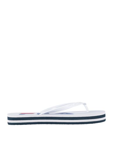 Fila Thong Sandal White Size - Rubber In White