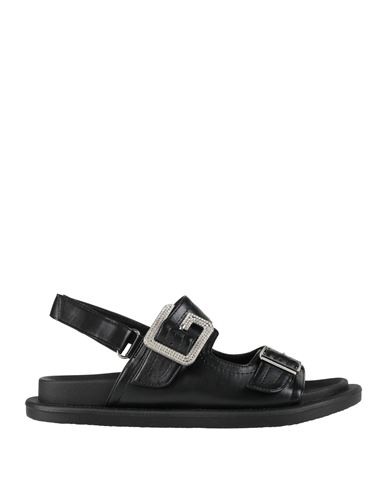 Gaelle Paris Gaëlle Paris Woman Sandals Black Size 6 Leather In Black