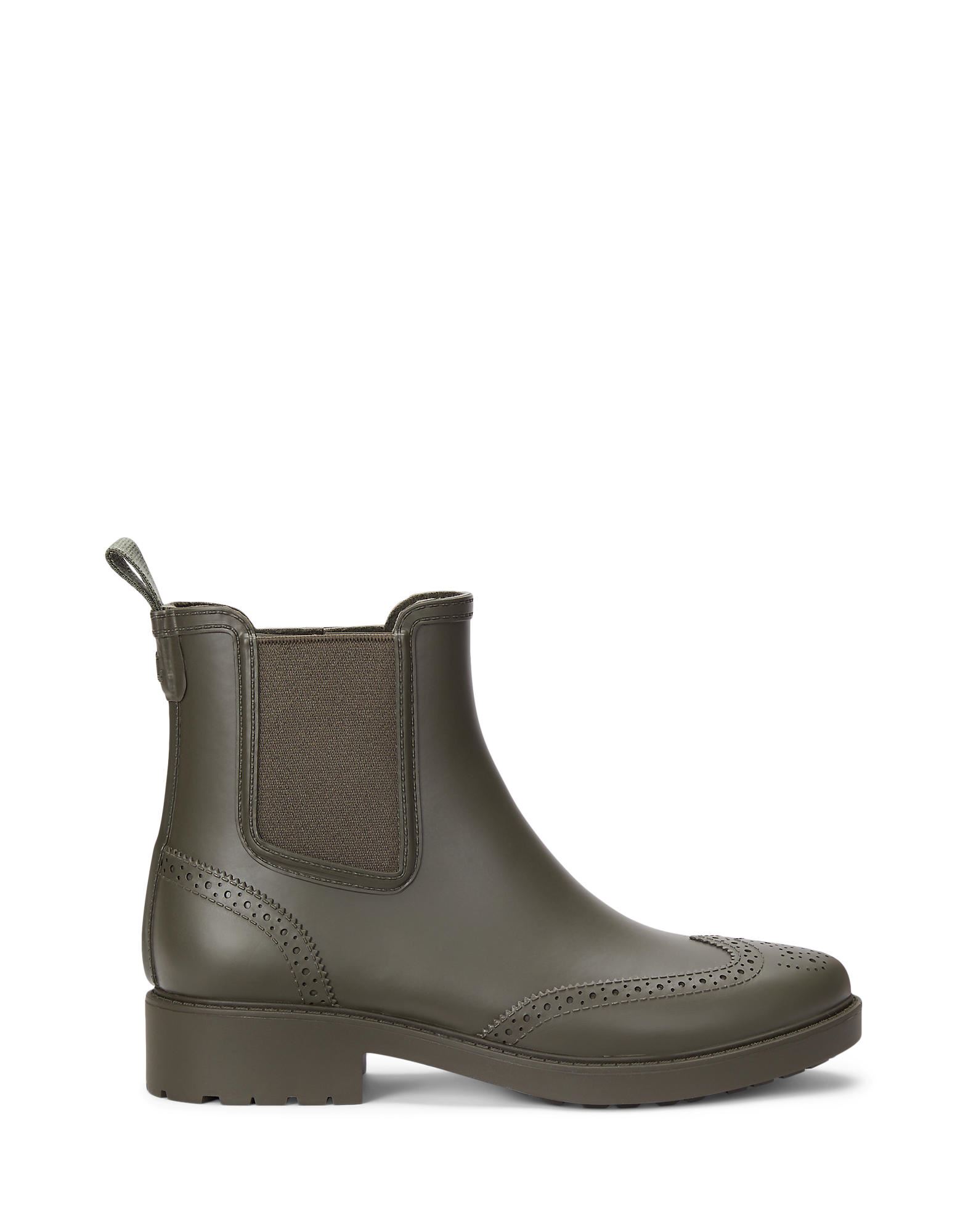 ショートブーツ・ブーティ POLO RALPH LAUREN Woman Flat ankle boots Dark 802937818 002 Women's Boots | Suede, Leather & Chunky Boots | Ralph Lauren® BH