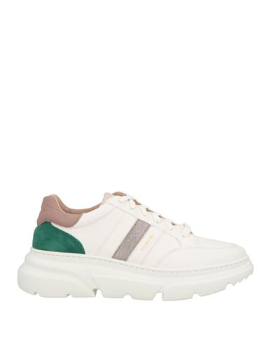 Stokton Woman Sneakers White Size 10 Leather