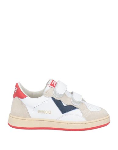 2b12 Man Sneakers White Size 8c Leather In White
