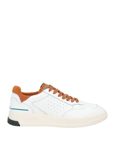 Ghoud Venice Ghōud Venice Man Sneakers White Size 9 Leather, Textile Fibers