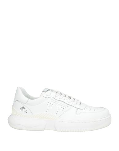 Trypee Man Sneakers White Size 7 Leather