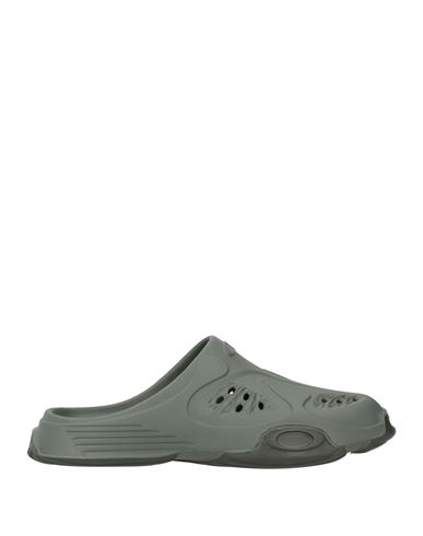 Oakley Man Mules & Clogs Military Green Size 9 Rubber In Green