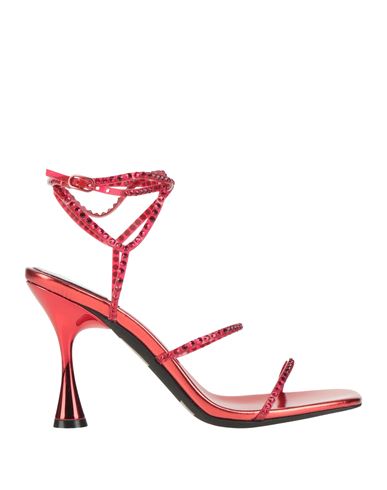 Jeffrey Campbell Woman Sandals Red Size 7 Plastic In Red