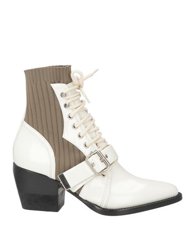 CHLOÉ Stiefelette Damen Weiß 37 Damen