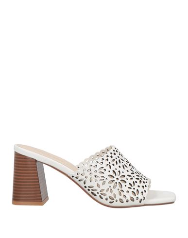 Shop Twinset Woman Sandals White Size 8 Goat Skin