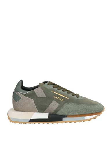 Ghoud Venice Ghōud Venice Woman Sneakers Dark Green Size 6 Soft Leather, Textile Fibers In Green