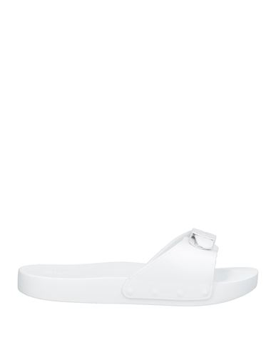 Scholl Iconic Woman Sandals White Size 8 Rubber In White