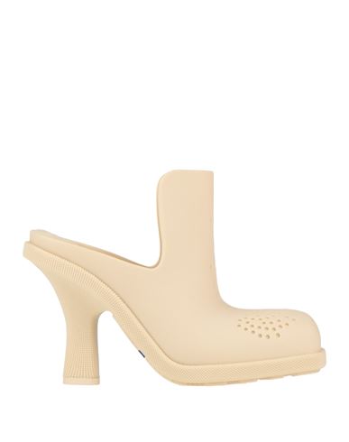 Burberry Prorsum Woman Mules & Clogs Beige Size 8 Rubber In Beige