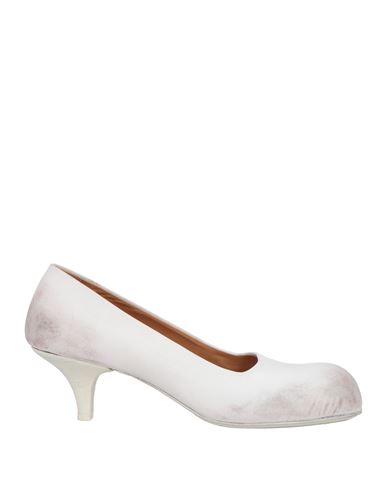 Marsèll Woman Pumps White Size 8 Leather In White