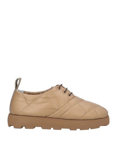 Piumestudio Woman Sneakers Camel Size 7 Textile Fibers In Beige