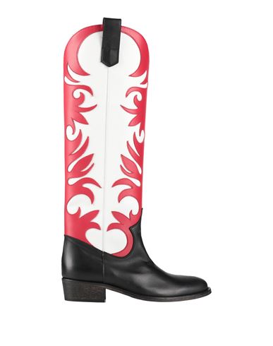 Shop Via Roma 15 Woman Boot Black Size 8 Leather