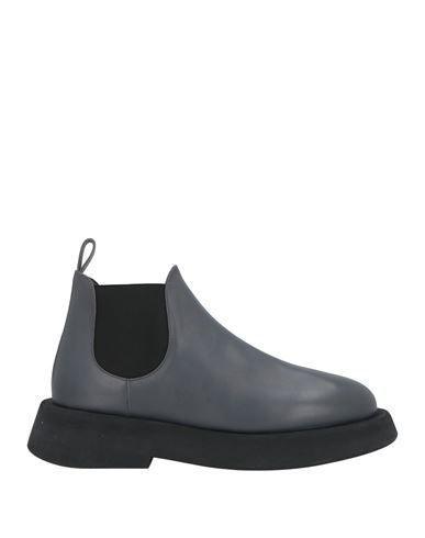Marsèll Man Ankle Boots Charcoal Size 9 Calfskin In Grey