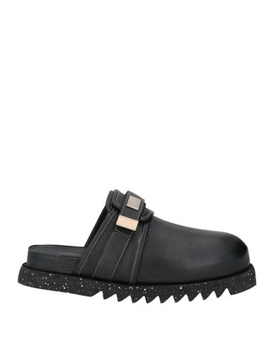 Suicoke X Marsell Zavo Leather Mules In Black