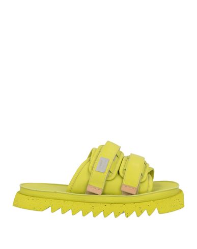 Suicoke Marsèll X  Man Sandals Lime Green Size 7 Leather In Green