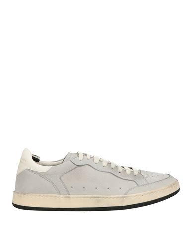 Officine Creative Italia Man Sneakers Light Grey Size 7 Leather In Gray