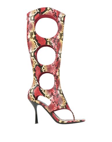 Jeffrey Campbell Woman Thong Sandal Red Size 7 Textile Fibers In Red