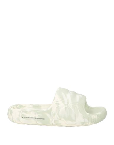 Adidas Originals Man Sandals Light Green Size 7.5 Rubber