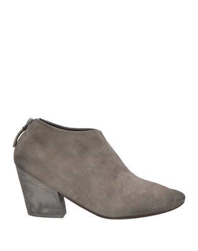 Marsèll Woman Ankle Boots Lead Size 6 Leather In Grey