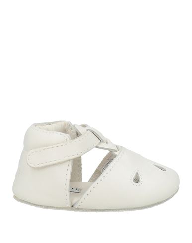 Donsje Amsterdam Woman Newborn Shoes Ivory Size 6 Leather In White