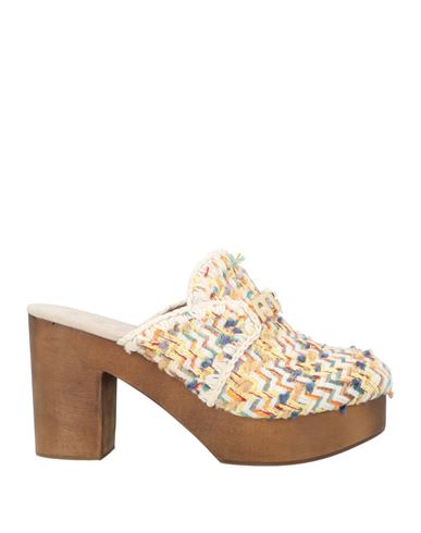 Mules & Clogs Damen Weiß 36 Damen