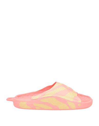 Adidas By Stella Mccartney Woman Sandals Salmon Pink Size 5 Textile Fibers In Salmon Pink