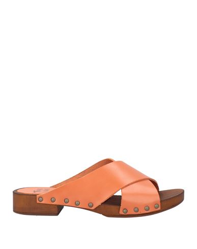 Mare E Mare Woman Mules & Clogs Rust Size 11 Leather In Red