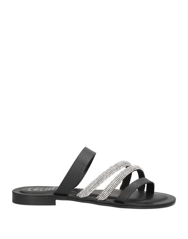 Zehentrenner Damen Schwarz 37,38,39,40 Damen