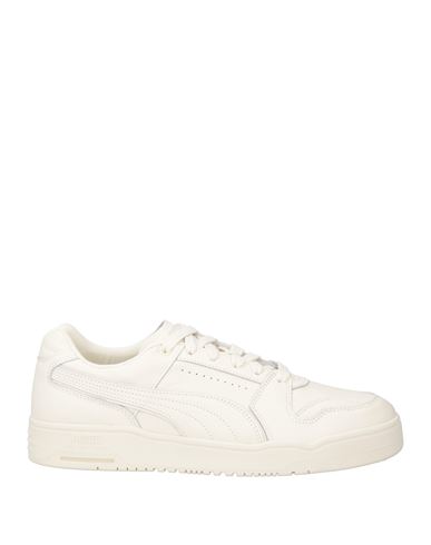 Puma Man Sneakers Off White Size 9 Leather In Off White
