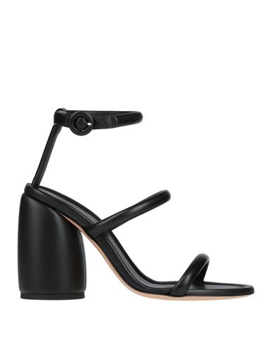 Gianvito Rossi Woman Sandals Black Size 8 Leather