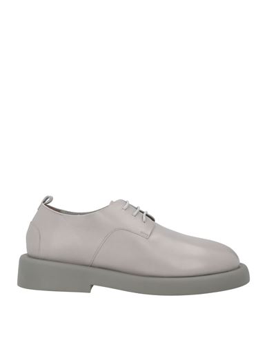 Marsèll Woman Lace-up Shoes Grey Size 8 Leather In Grey