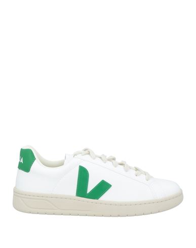 Veja Stylish Sneakers With Emerald Suede Accents In White