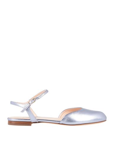 Agl Attilio Giusti Leombruni Agl Woman Ballet Flats Silver Size 8 Leather In Silver