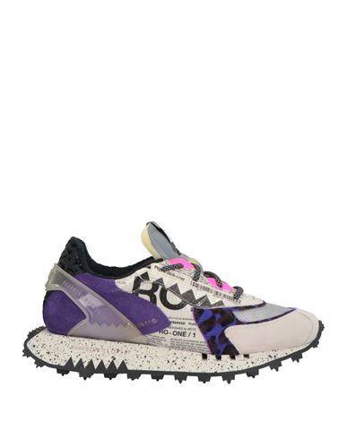 Run Of Woman Sneakers Light Grey Size 6 Leather, Textile Fibers In Grey