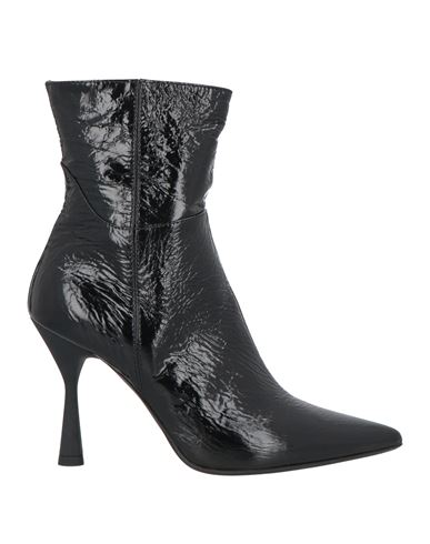 Agl Attilio Giusti Leombruni Agl Woman Ankle Boots Black Size 8.5 Soft Leather In Black