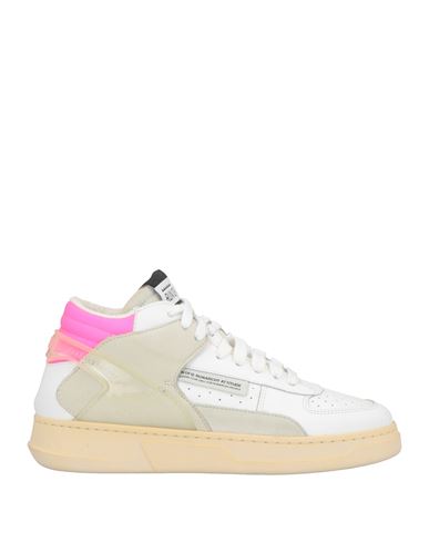 Run Of Woman Sneakers White Size 6 Leather In White