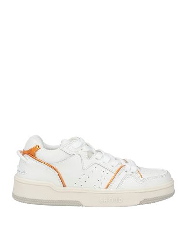 Ghoud Venice Ghōud Venice Woman Sneakers White Size 8 Leather, Textile Fibers In White