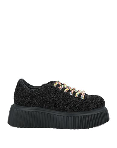 Agl Attilio Giusti Leombruni Agl Woman Sneakers Black Size 7.5 Textile Fibers In Black